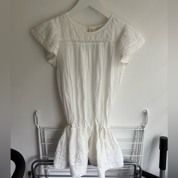 LoveShackFancy Other - Girls size 7y loveshackfancy White Short Sleeve Dress